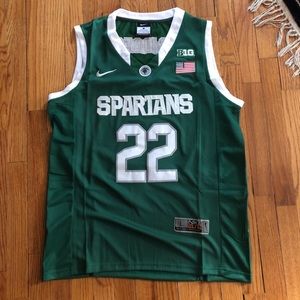 Michigan state basketball jersey